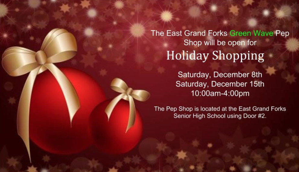 Pep Shop Holiday Shopping