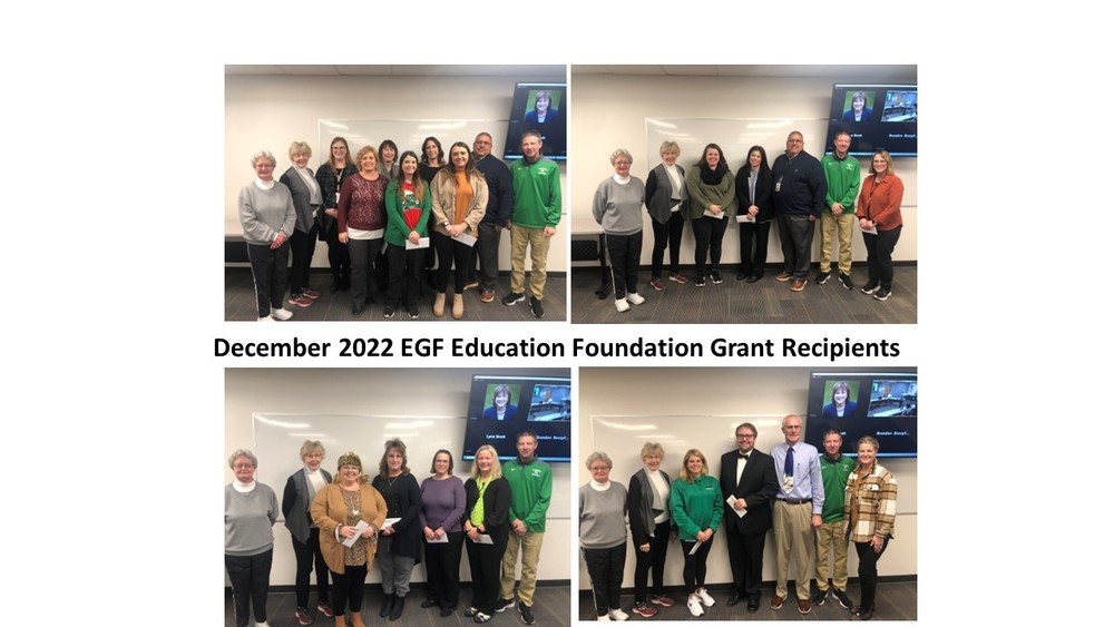 EGF Education Foundation Fall 2022 Grant Recipients