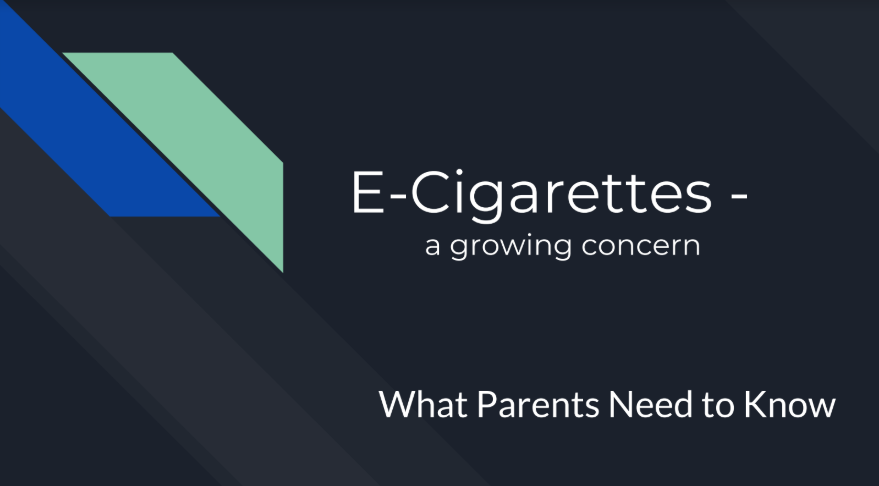 E-Cigarettes - A Growing Concern