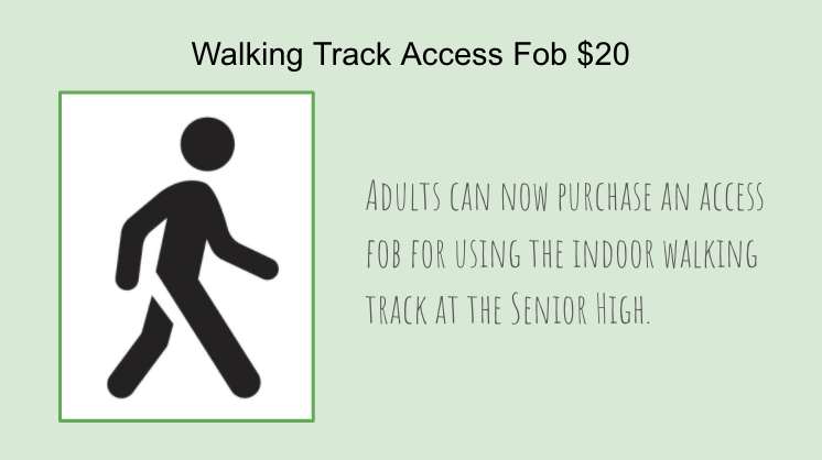 WalkingTrack Access Fob $20
