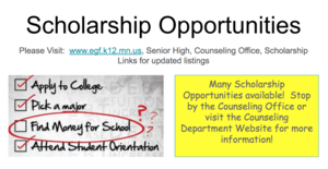 Scholarship Opportunities!