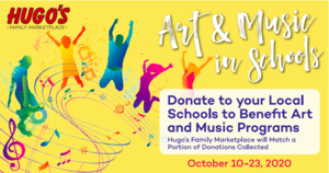 Hugo's Art & Music Promotion! 10/10-10/23