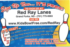 Free Summer Bowling Ages 2-15