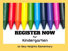 Kindergarten Registration 2020-2021