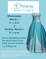 Dream Boutique-3/27 & 3/31 in Crookston